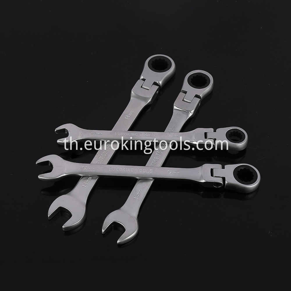 Metric 8-19 mm Flex Head Gear Wrench